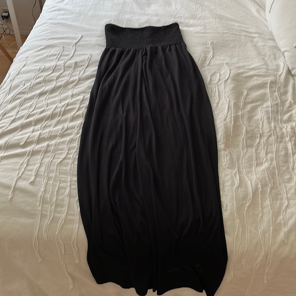 Strapless long dress